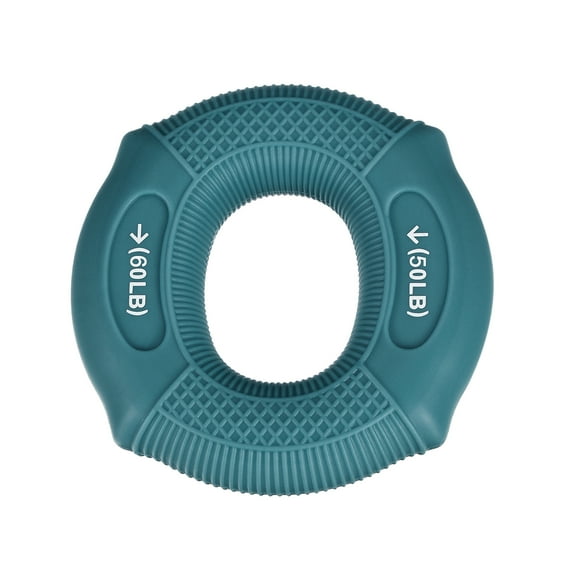 Unique Bargains 3.07' 50 - 60 Lbs Hand Grip Strengthener Hand Grip Ring for Training Haze Blue