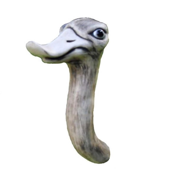 Estatua De Jardín De Pato, Adornos De Resina De Cuello De Pato, Animal Artificial Para Decoración De Setos De Macizos De Flores