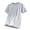 Gray-Tshirts for men, variant on Men's Big and Tall Shirts Short Sleeve Crewneck Quick Dry T-Shirts Lightweight Breathable Solid Color Tshirt Summer Casual Workout Tee