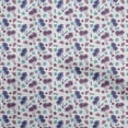 thumbnail image 1 of oneOone Cotton Silk Wine Fabric Travel Dress Material Fabric Print Fabric By The Yard 42 Inch Wide, 1 of 4