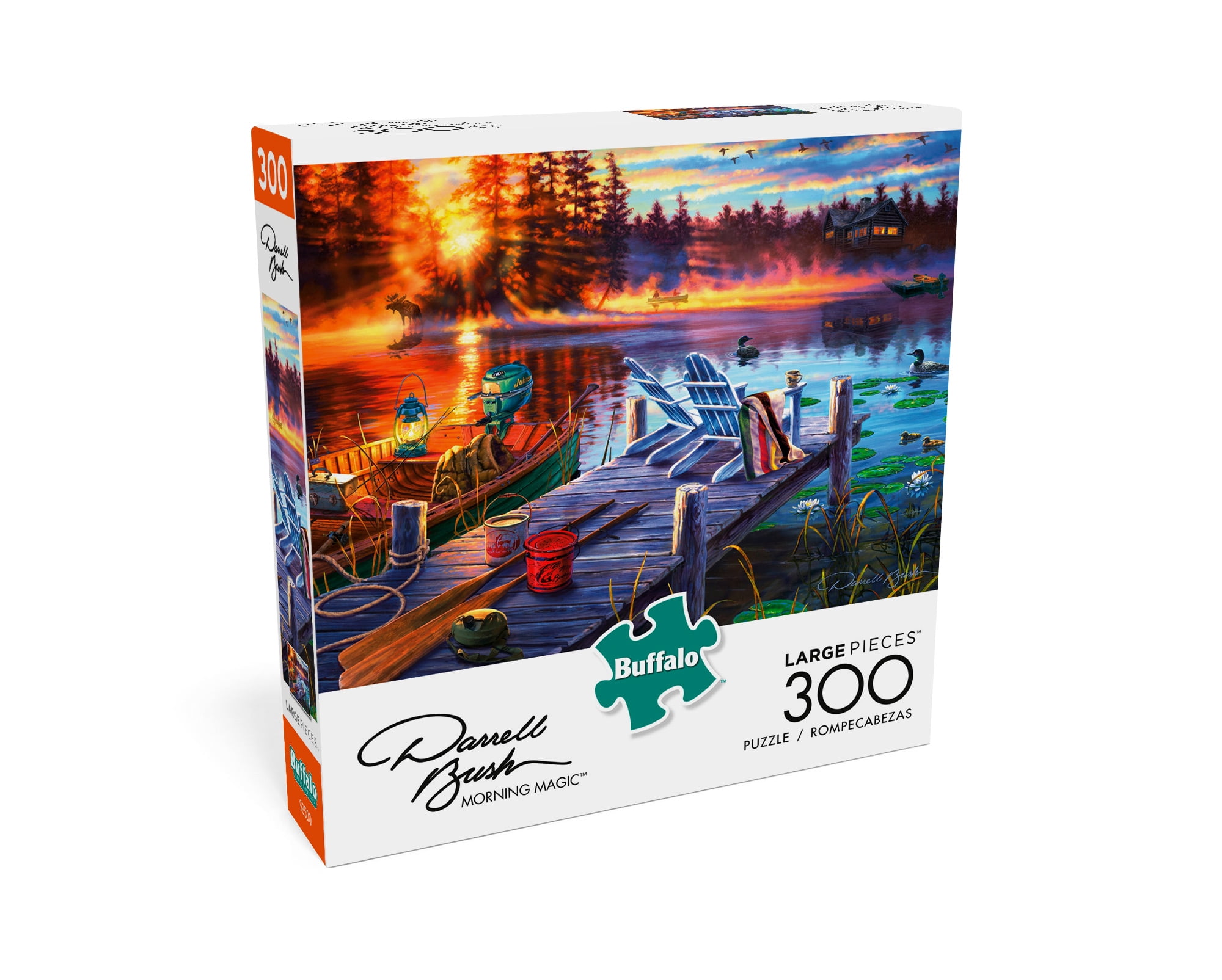Buffalo Games - Darrell Bush - Morning Magic - 300 Piece Jigsaw Puzzle