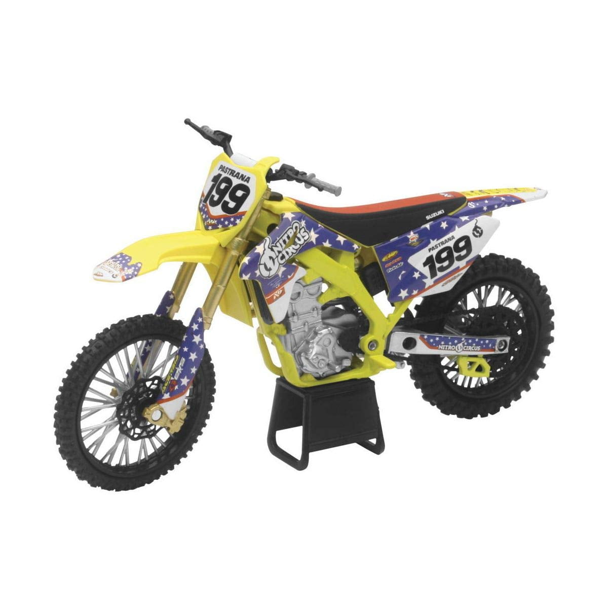 Amazon.com: NewRay GasGas MC 450F Motorcycle #51 Justin