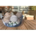 thumbnail image 3 of Rii Brand Jute Rope Balls Rustic Spherical Mix Balls Set of 5, 2.5", 3 of 6