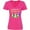 Hot Pink, variant on Inktastic Guinea Pig Whisperer Women's V-Neck T-Shirt