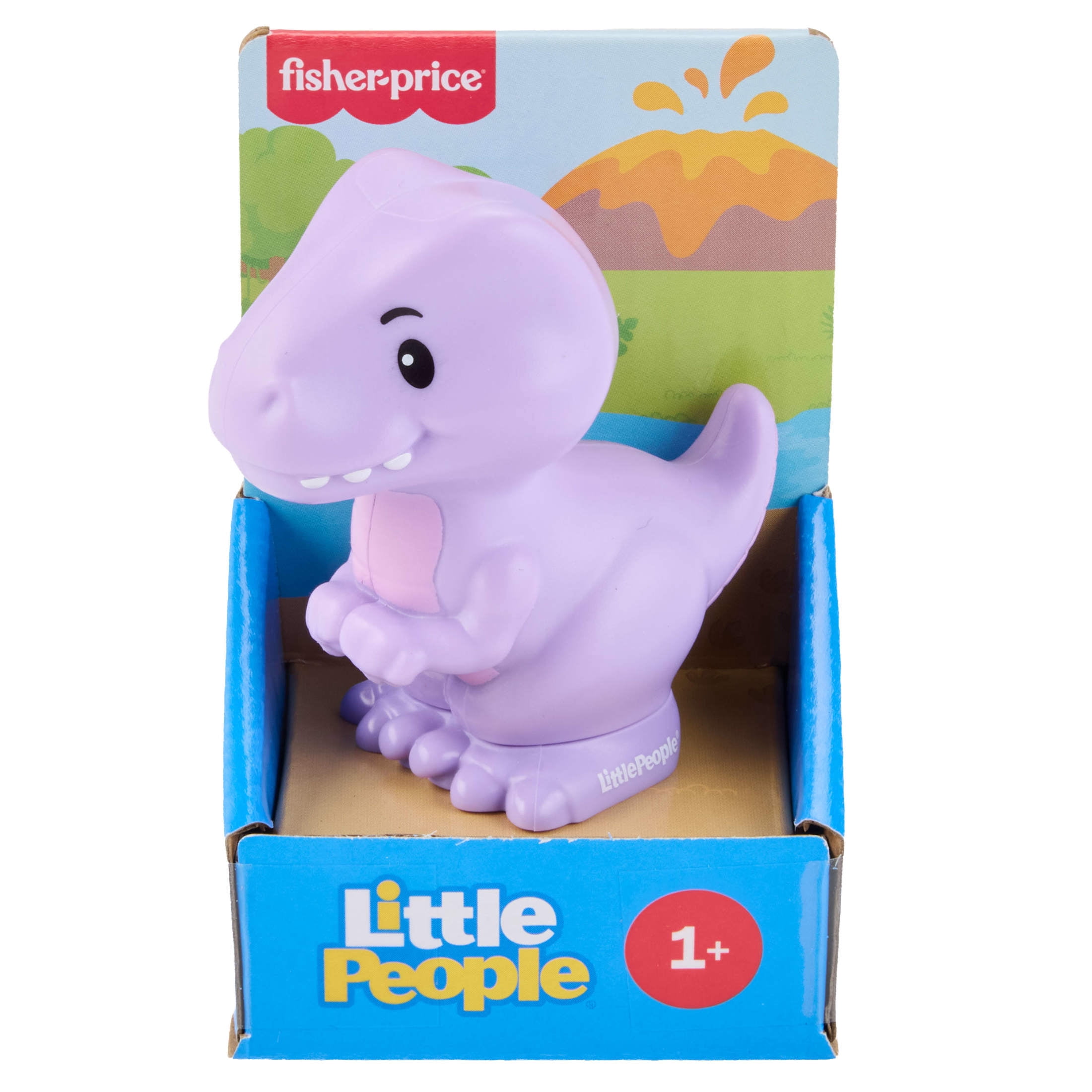 Fisher-Price Little People Tyrannosaurus Dinosaur Toy Figure for Toddler Pretend Play