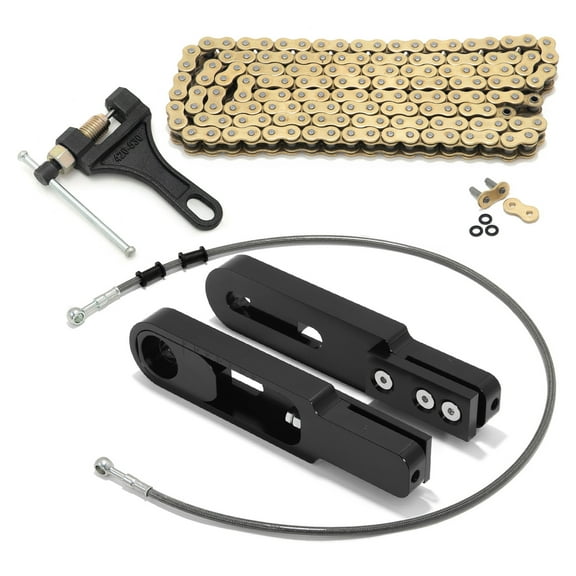 Swingarm Extensions Brake Line Chain Remover for Yamaha FZ09 2014-2017/ MT09 FJ-09 XSR-900 2014-2021
