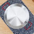 thumbnail image 2 of Red Handle Stainless Steel Seafood Pan Pasta Roast Pan (20cm) 1 Pieces, 2 of 5