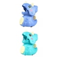 thumbnail image 1 of Coche de Juguete de Dinosaurio de Dibujos Animados de 2 Uds, Regalo de Cumpleaños de Fiesta de Camiones para Pequeños Macarena coche de juguete de dinosaurio, 1 of 8