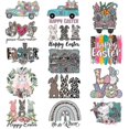 thumbnail image 2 of z Easter Eggs & Bunny Vinyl Heat Transfer Decals - Multisize Sticker Pack, 2 of 4