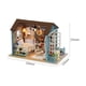 thumbnail image 2 of Mini casa de muñecas DIY, juguete de madera para niños, Kit de muebles de casa de muñecas hechos a mano, 2 of 6