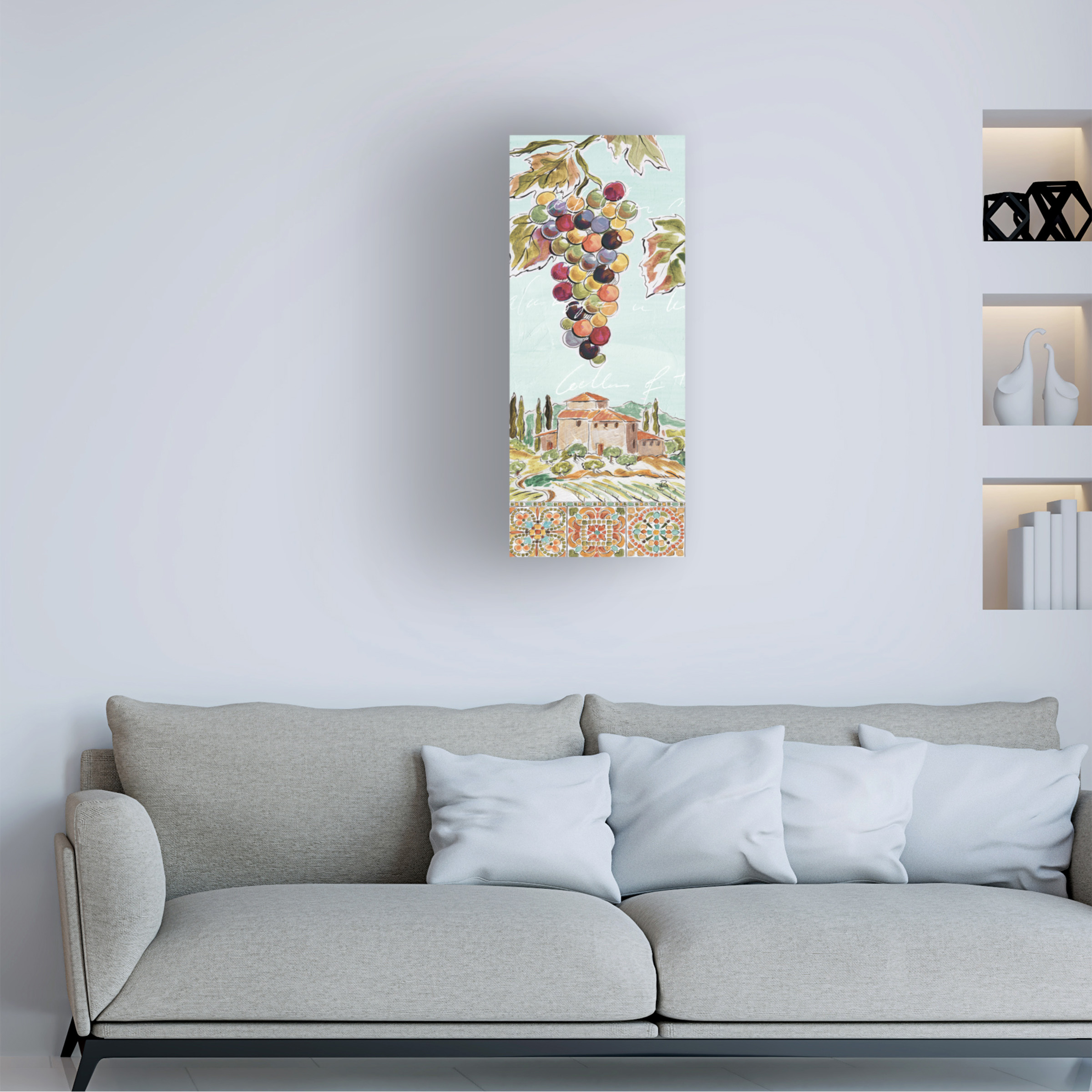 Trademark Fine Art 'Tuscan Breeze V' Canvas Art by Daphne Brissonnet