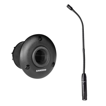 Samson CM15P 15" Podium Microphone with Shock Mounted Flange Mount