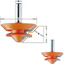 CMT 855.503.11 Lock Miter Bit, 1/2-Inch Shank, 2-3/4-Inch Diameter, Carbide-Tipped