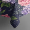 thumbnail image 3 of Pioneer Flower Floral Print Pattern Rectangle Tablecloth 60"x84",Waterproof Polyester Rectangle Table Cloth, Wipeable Spillproof Polyester Tablecloth for Dining, Camping, Indoor and Outdoor, 3 of 5