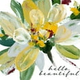 thumbnail image 2 of Loreth, Lanie 26x26 White Modern Wood Framed Museum Art Print Titled - Hello Beautiful, 2 of 4
