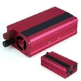 thumbnail image 2 of Inversor de corriente para automóvil, convertidor y cargador USB de 1500 W CC 12 V a CA, 2 of 15