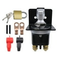 thumbnail image 1 of 500A Battery Isolator Switch with Lock-Out Plate for Car Truck RV Boat Tractor, 1 of 8