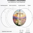 thumbnail image 6 of Acrylic Puzzle Suncatcher Window Hanging, 7.4In Sun Catcher Acrylic Puzzles Garden Decoration for Women Men Mom Birthday Gift Home Decor ( Garden of Holy Light), 6 of 7