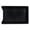 Black, variant on Ageoie Plastic Fast Food Serving Tray, Colorful Rectangular Cafeteria Rectangular Serving Platter Grill Tray for Restaurant Coffee Home Party Supplies, Orange