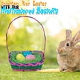 thumbnail image 2 of Fun Express Multicolor Rectangular Bamboo Easter Baskets - 12 Pieces, 2 of 6