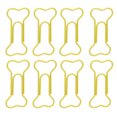 thumbnail image 3 of Carnet Trombones, 100pcs Coloré Chien Os Bureau Trombones Fil Marque-Page Haut de Gamme Performance, 3 of 14