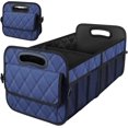 thumbnail image 1 of Organizador de maletero 70 L con 6 bolsillos organizador de maletero impermeable poliéster organizador de maletero para SUV, 1 of 8