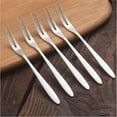 thumbnail image 3 of 12 piece Stainless Steel Dessert Forks 5.1 inch for Various Occasions with Durable and Sharp Design, 3 of 8