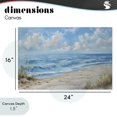 thumbnail image 4 of Stupell Industries Contemporary Coastal Tranquility Horizon Canvas Art, 24 x 16, by Creative Studio, 4 of 8