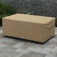 thumbnail image 4 of Costway Ensemble de Salle à Manger de Patio 90"x50 Pouces Housse Rectangulaire Table Chaise Poignée Imperméable Évent, 4 of 9