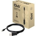 thumbnail image 4 of Club 3D - DisplayPort cable - DisplayPort (M) to Mini DisplayPort (M) - 6.6 ft - latched, 4 of 9
