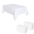 thumbnail image 1 of 4uds mantel desechable blanco rectangular 137*275cm, 1 of 3