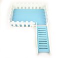 thumbnail image 1 of <p>Hamster Platform Hamster House Slide Platform Hamster Fence Platform Hamster House Slide Platform Washable Detachable Easy To Install PVC Hamster White Fence Platform For, 1 of 5