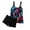 Multicolour, variant on KIHOUT 2025 Women's Tankini Bathing Suits Tankini Swimsuits Two Piece Graphic Swim Tank Top with Boyshorts Ladies Swimwear for Beach Pool Party
