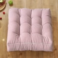 thumbnail image 4 of Vadktai Chair Cushions 18"x18" Square Windows Pad Chair Office Cushion Classroom Stool Student Butt Pad Chair Cushion Floor Butt Pad Squares for Adults Seating, 4 of 6