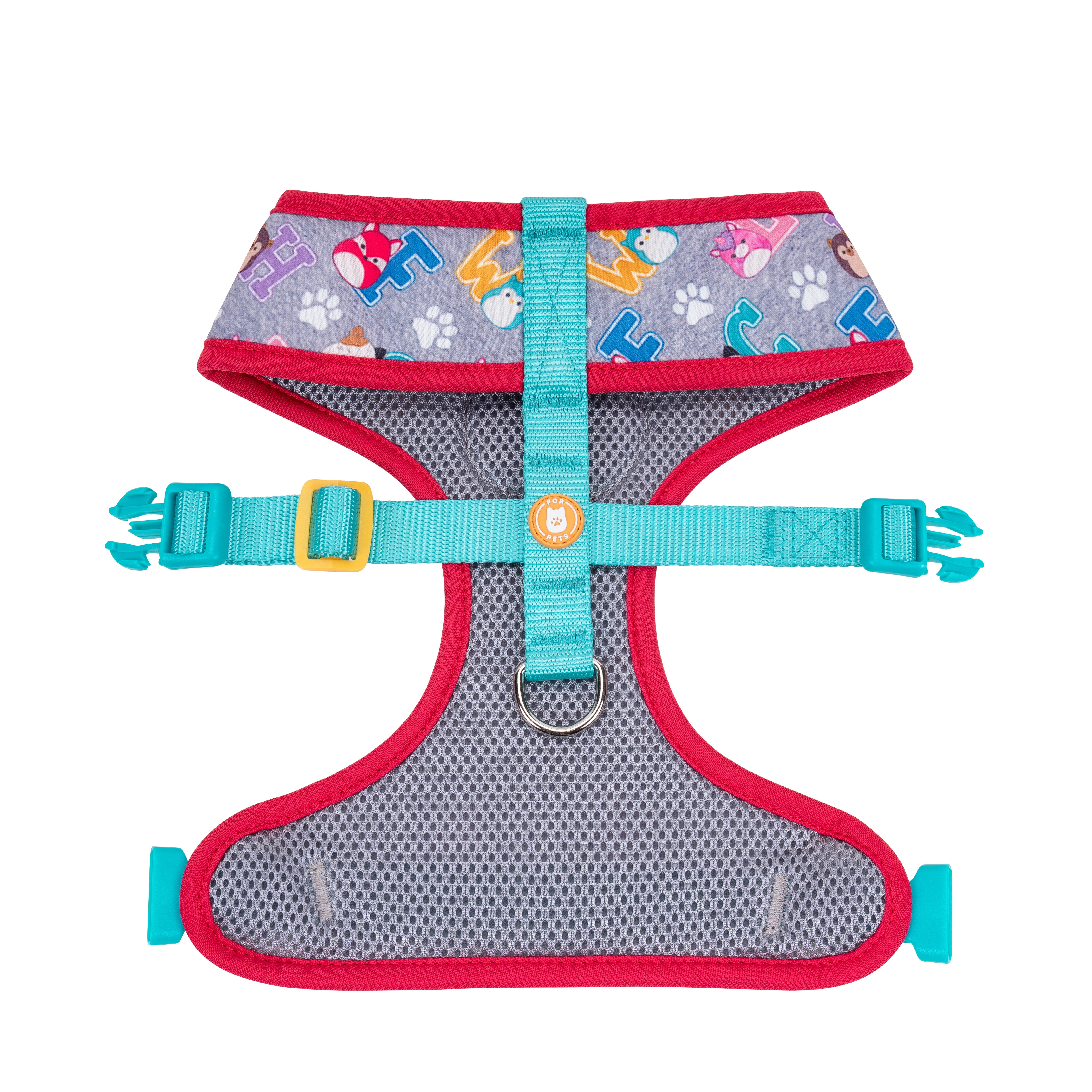 Squishmallows Original Squad Goals Pet Harness (Small) - Official Jazwares Pets Apparel