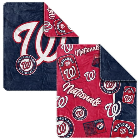Washington Nationals 50" x 60" Dream Weave Throw Blanket