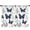 Butterfly and Leaves, variant on Blackout Kids Curtains,Blue Roses and Butterflies Pattern Childrens Insulated Curtains Set Of 2,Bedroom Essentials,Toddler Room Decor 42x54in(106x137cm)