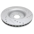 thumbnail image 3 of Geelife For Durango Grand Cherokee Front Ceramic Brake Pad & Performance Rotor Kit, 3 of 9