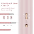 thumbnail image 5 of IG INGLAM MegaAIR Styler, secador de pelo profesional 5 en 1 con cepillo intercambiable, motor BLDC sin escobillas de 110&nbsp;000 RPM, moldeador de aire caliente iónico, color rosa, 5 of 5