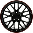 thumbnail image 2 of New 18 Inch Aluminum Wheel for 97-13 Chevrolet Corvette Black Redline Line Rim, 2 of 6