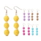 thumbnail image 5 of Sonducket 1 par de pendientes de gancho, pendientes estéticos para chicas, pendientes de tuerca, joyería de moda para fiestas, regalos Type3 NO3, 5 of 6