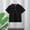 Black, variant on DAETIROS Boys Short Sleeve 100% Cotton Contrast Collar Polo Shirt Youth Black Top T-Shirt 2-14 Years School Uniform Casual,Size 9-10 T