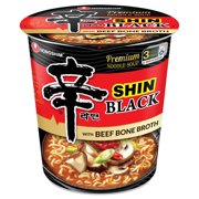 Nongshim Shin Black Ramen Noodle Soup Cup (1-Pack)