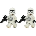 thumbnail image 1 of LEGO Star Wars : Minifigurine de Soldat Clone (Phase 2) avec Blaster - Lot de 2, 1 of 1