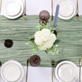 thumbnail image 4 of Swedish wrinkled cloth table runner bohemian balinese tablecloth table runner country wedding party table decoration multicolor, 4 of 5
