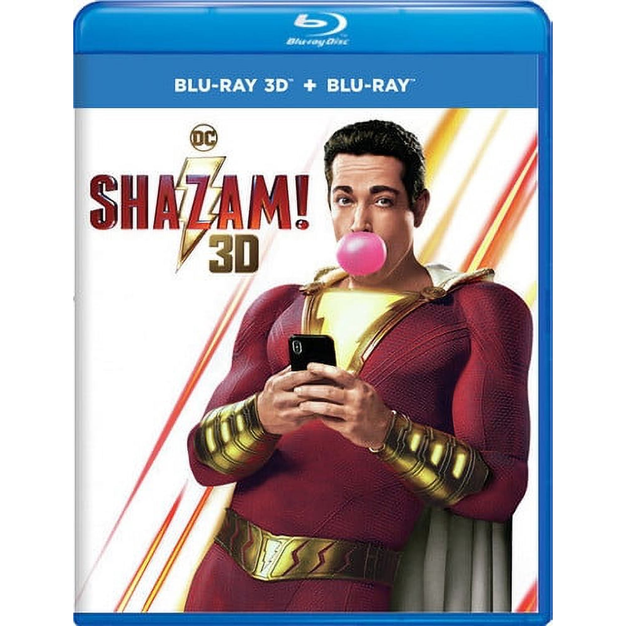 Shazam! (3D Blu-ray + Blu-ray + Digital Combo Pack)
