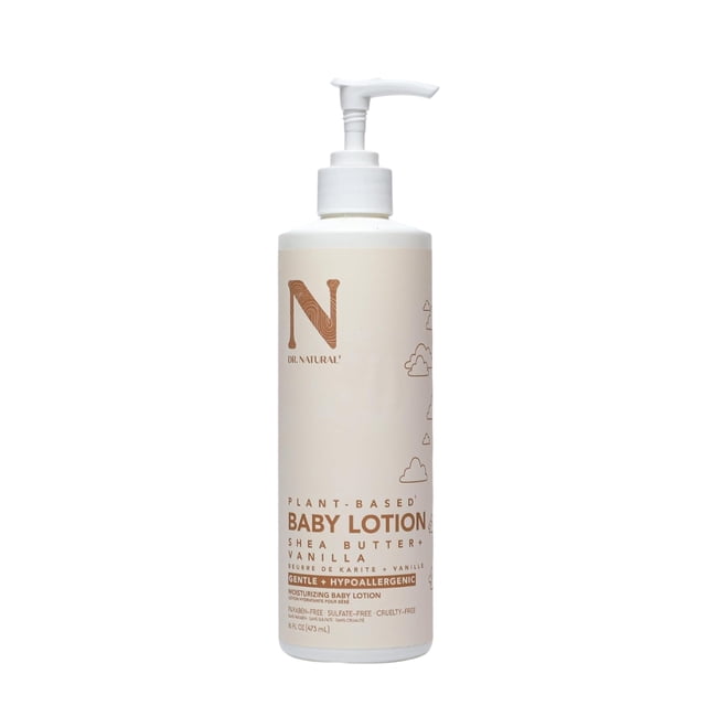 Crema Corporal Dr. Natural con Manteca de Karité Orgánica + Vainilla 100% Natural Bebé y Niño 473 ml
