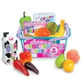 thumbnail image 1 of Sophia's Juego de cesta de comestibles, productos y alimentos de 14 piezas para muñecas de 18 pulgadas, multicolor, 1 of 4