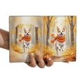 thumbnail image 3 of Welcome Fall Toy Fox Terrier Strolling Through the Autumn Maple Forest Travel Passport Wallet Dog Lover PU Leather Passport Holder Cover - 12012, 3 of 5