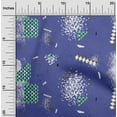 thumbnail image 2 of oneOone Polyester Spandex Blue Fabric Geometric Sewing Fabric By The Yard Printed Diy Clothing Sewing Supplies 56 Inch Wide, 2 of 4